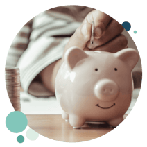 Bubble---putting-change-in-piggy-bank