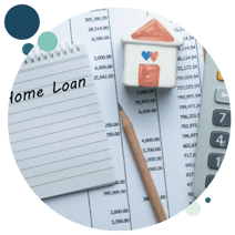 Bubble--home-loan-note-pad-and-calculator
