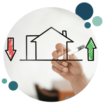 bubble-drawing-housing-market