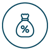 Money-bag-percent-icon