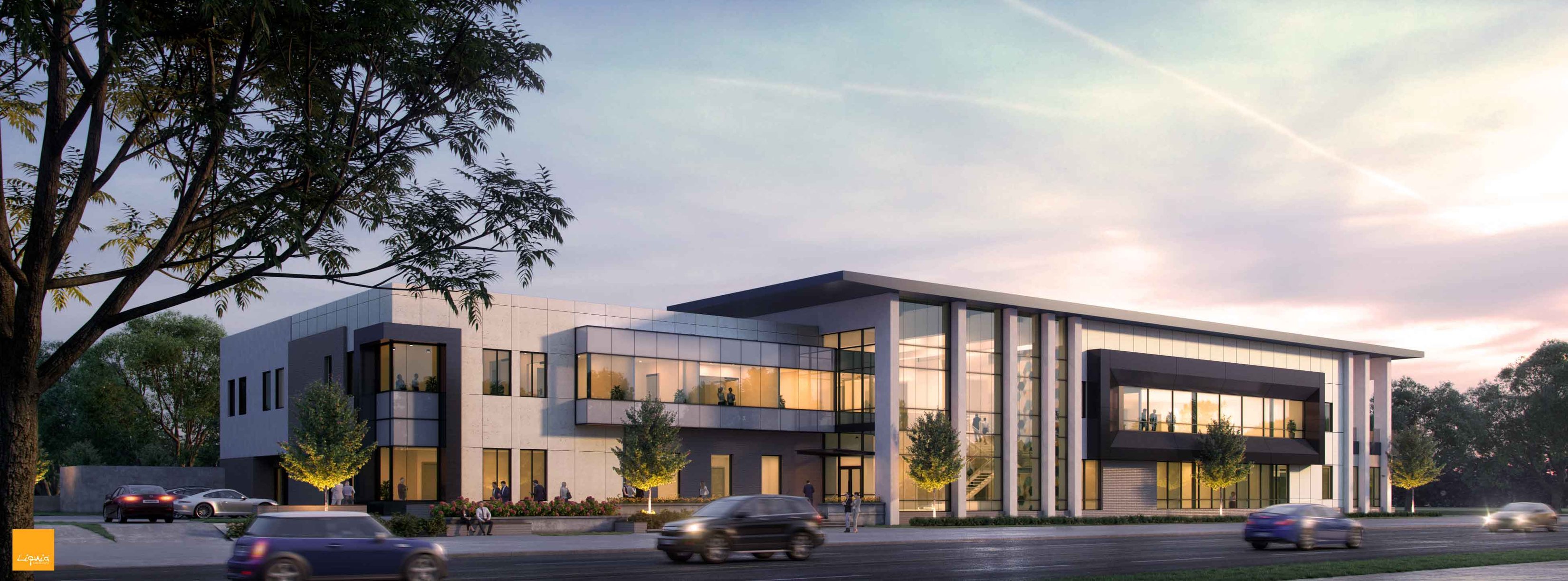 Charlotte Metro Credit Union Rendering of New Headquarters
